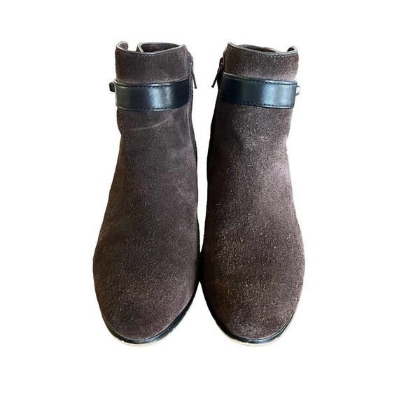 Coach Patricia Suede Ankle Boots Size 9 - Picture 4 of 10